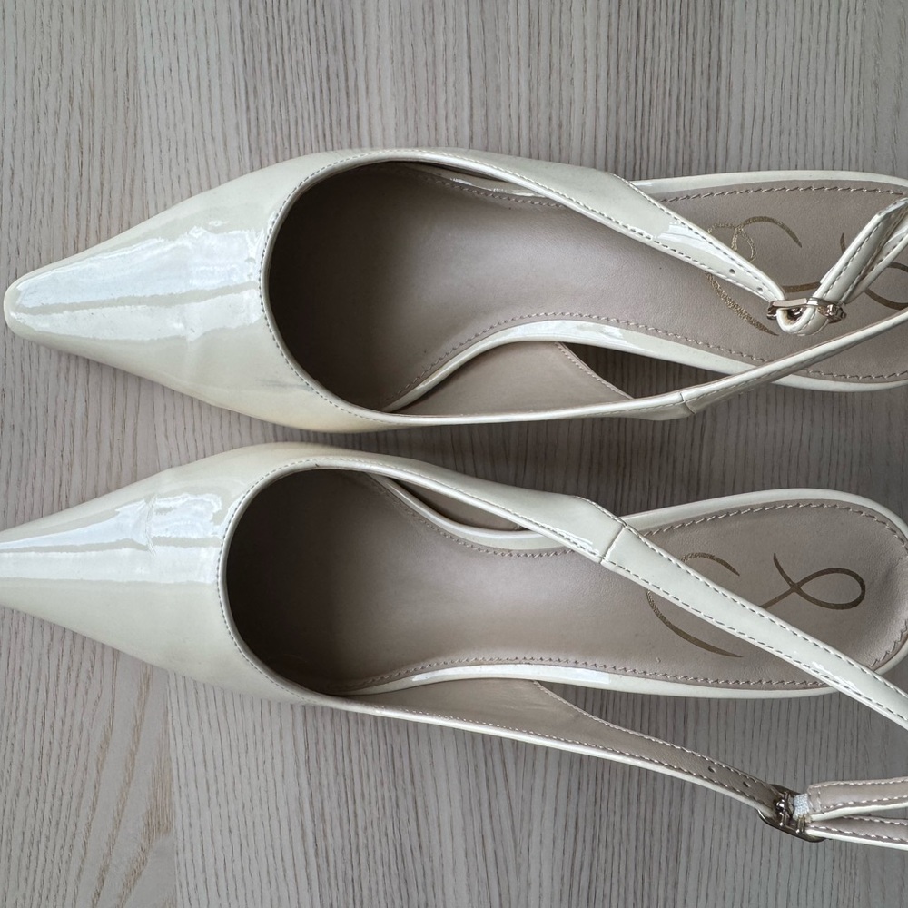 Sam Edelman - Bianka Leather Slingback Pumps
